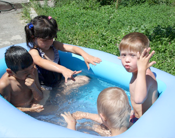 Un ‘piccolo mare’ per i bambini